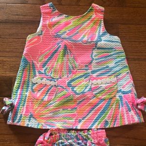 Lily Pulitzer swing back top with bloomers